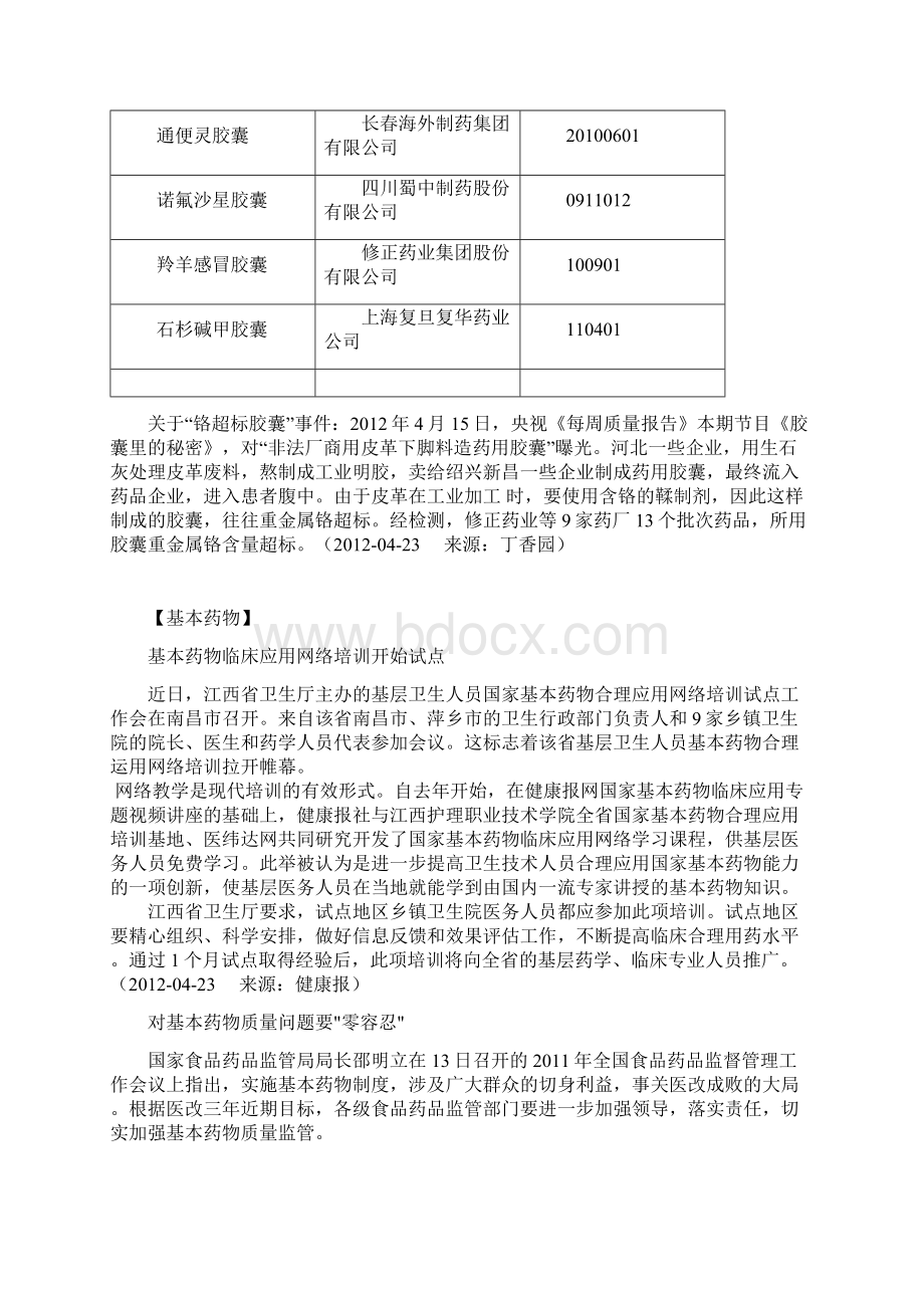 药事管理简讯文档格式.docx_第3页