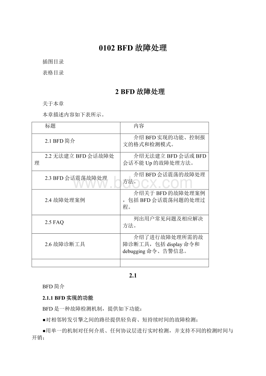 0102 BFD故障处理文档格式.docx_第1页