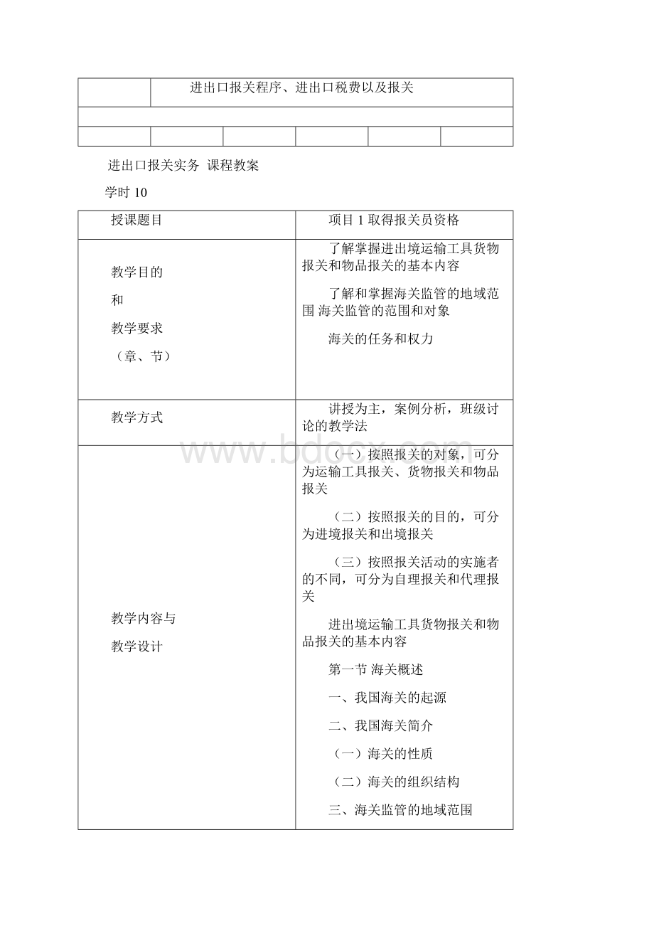 进出口报关实务教案.docx_第2页