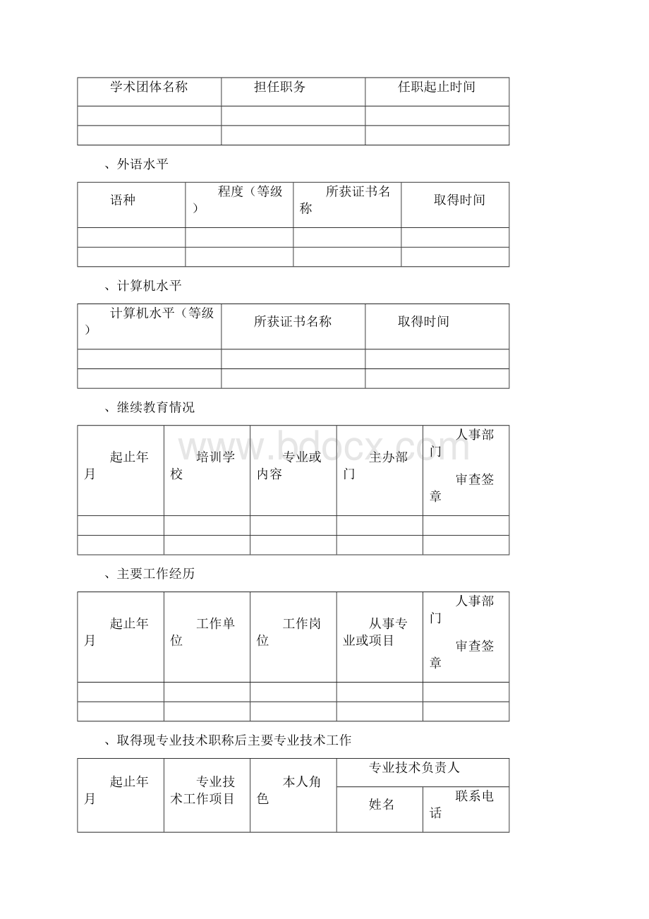 专业技术职称认定表.docx_第3页