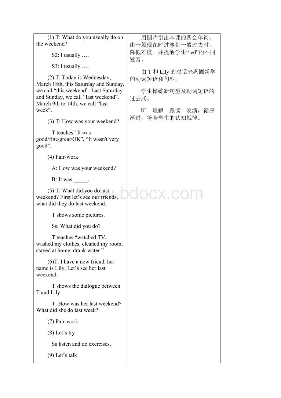 Unit2Lastweekend教学设计.docx_第2页