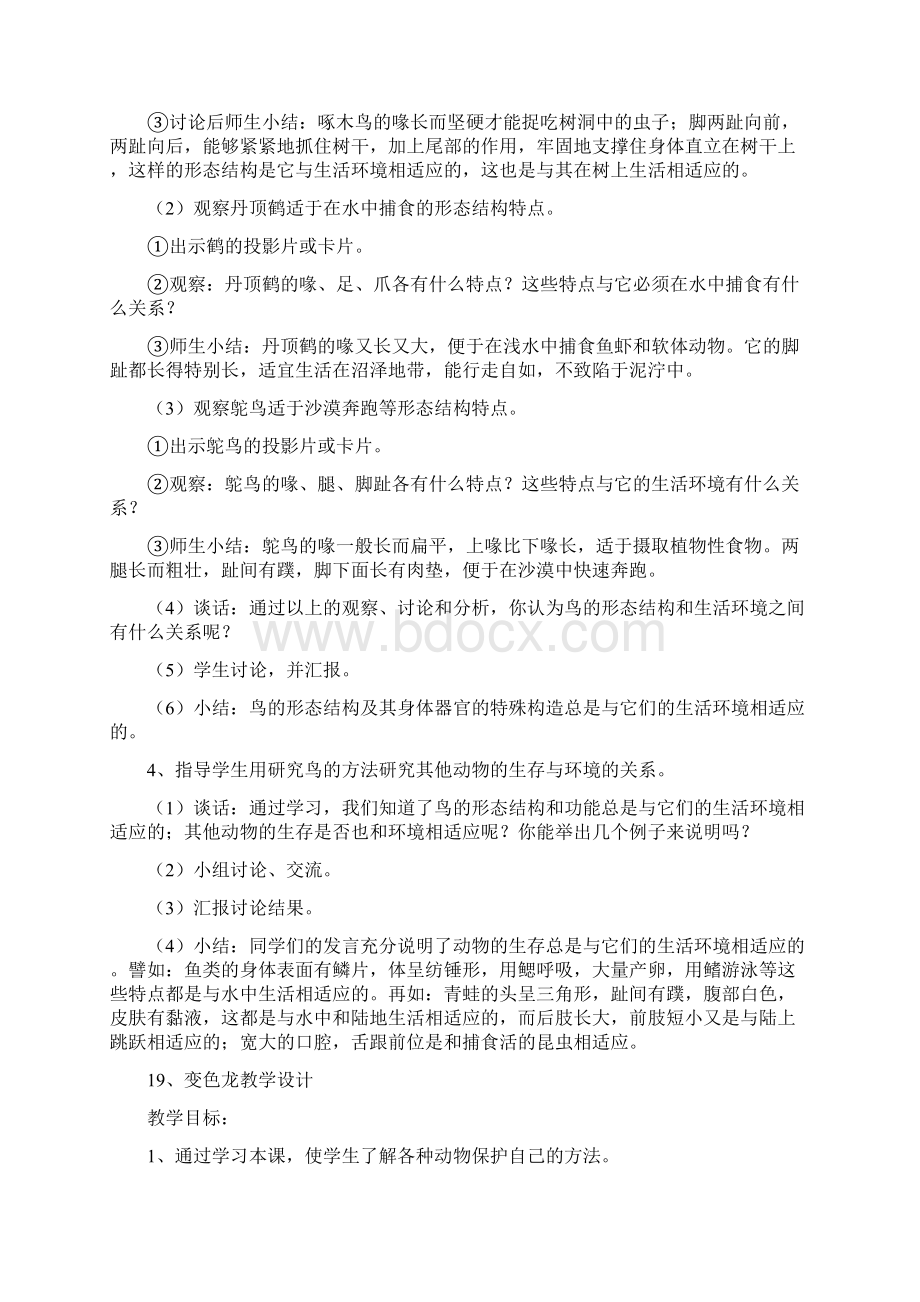 青岛版小学科学六年级上册第五单元精品教案Word文档下载推荐.docx_第3页