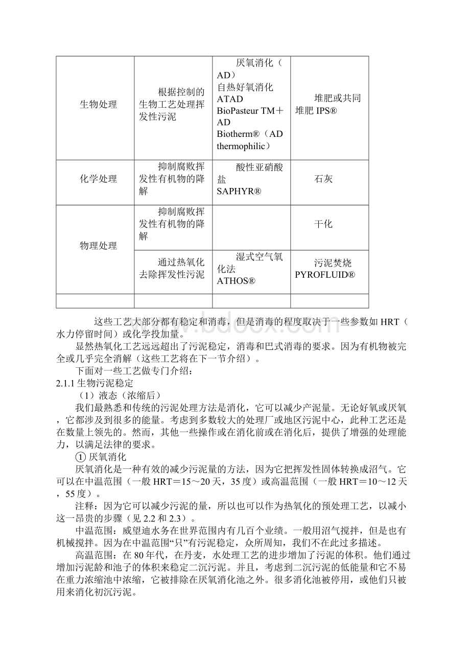 污泥的处理和处置Word文档格式.docx_第2页