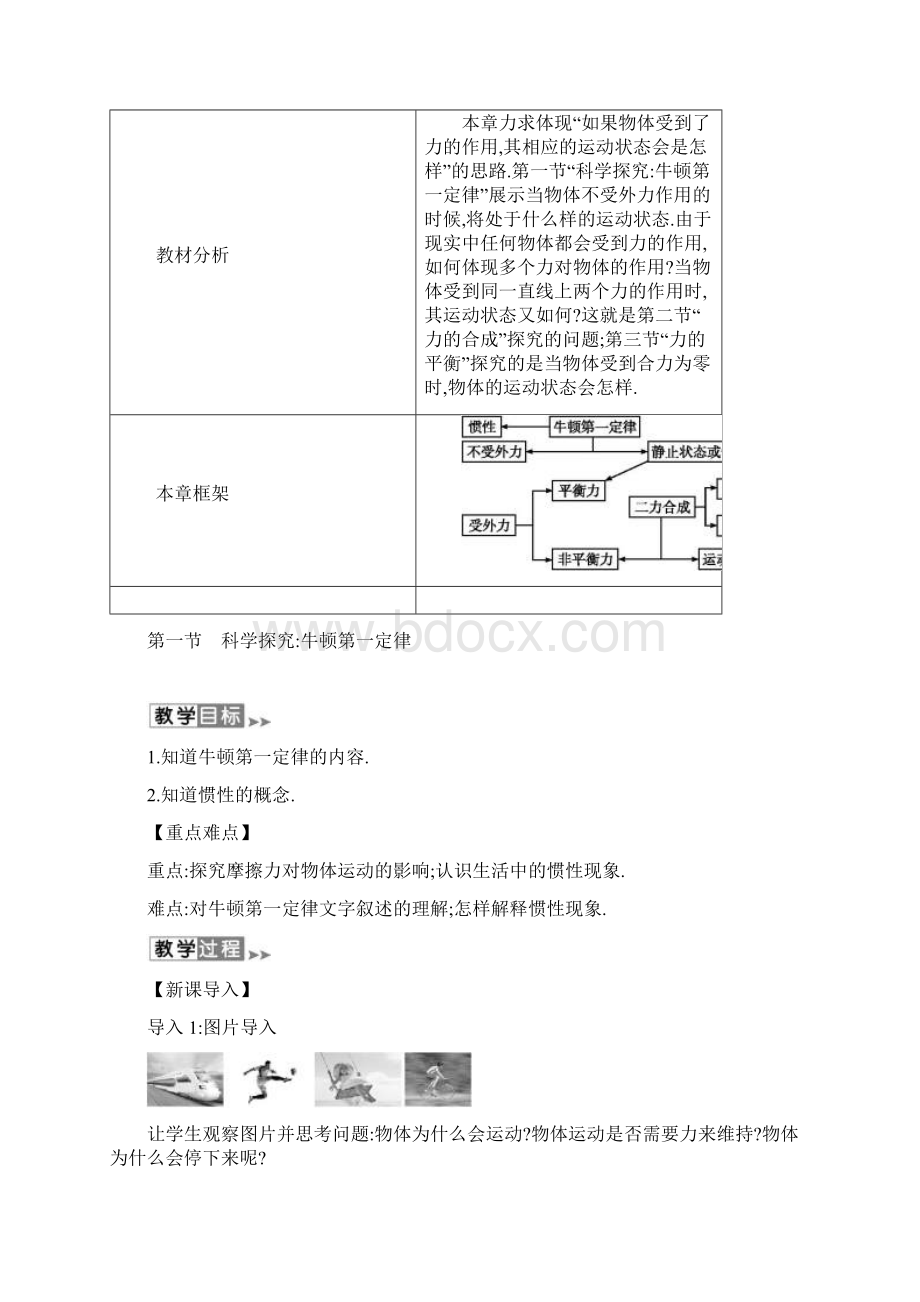 沪科版八年级物理下册全套教案Word下载.docx_第2页