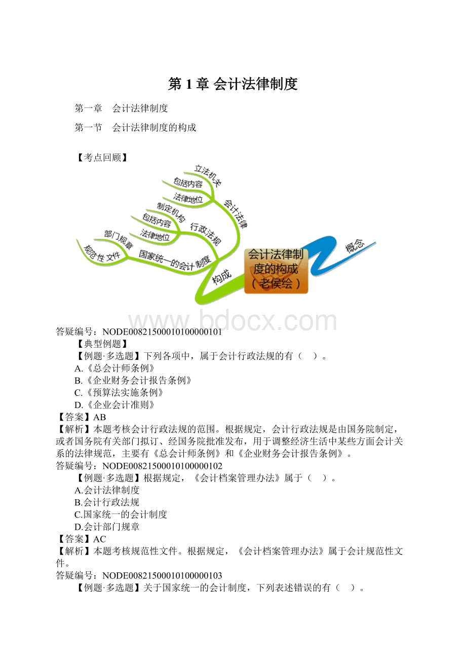 第1章 会计法律制度.docx