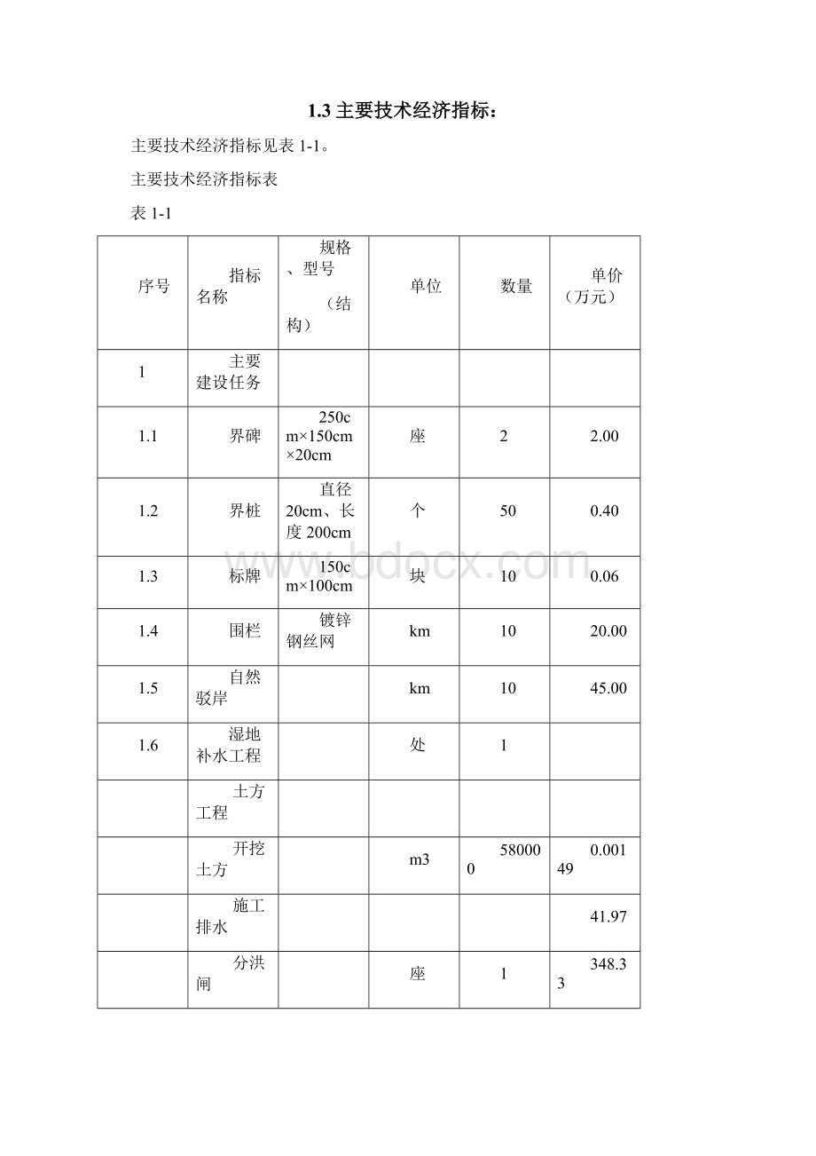 黄河湿地恢复工程建设项目可行性研究报告.docx_第3页