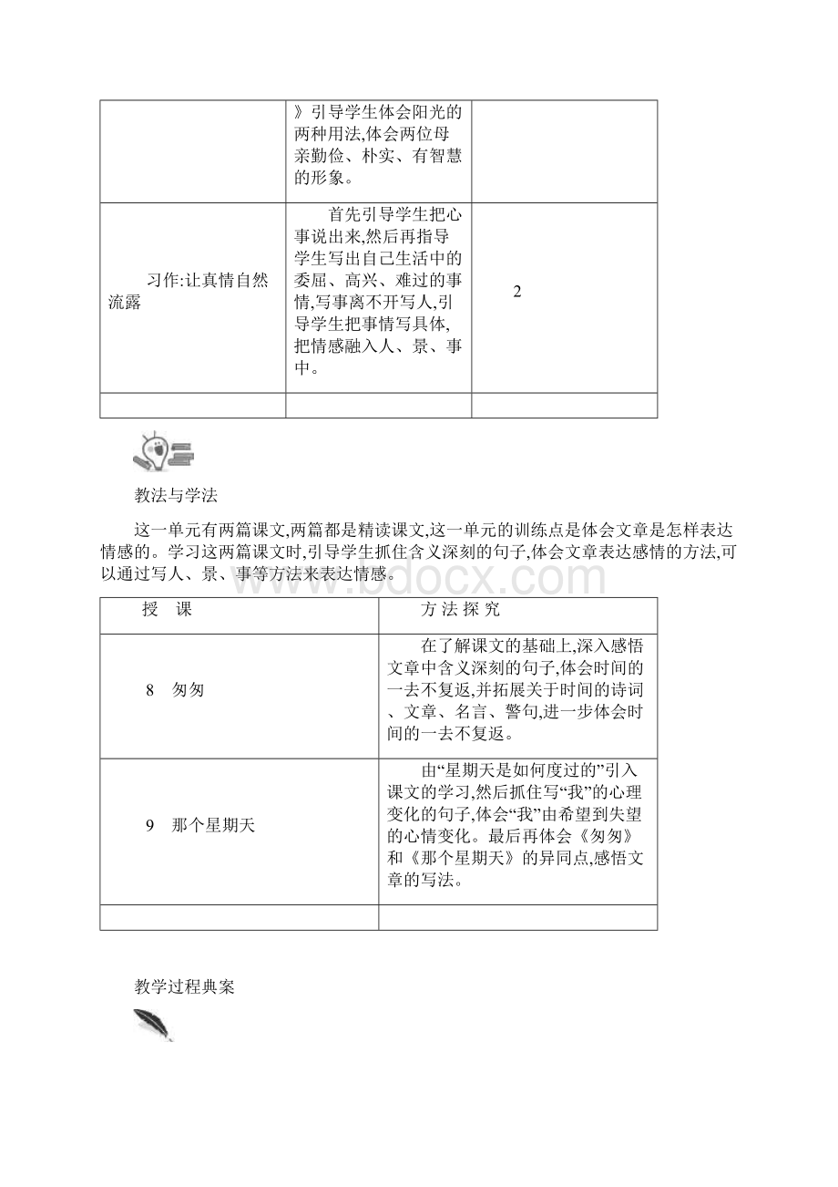 部编版六年级语文下册教案第三单元Word格式文档下载.docx_第2页