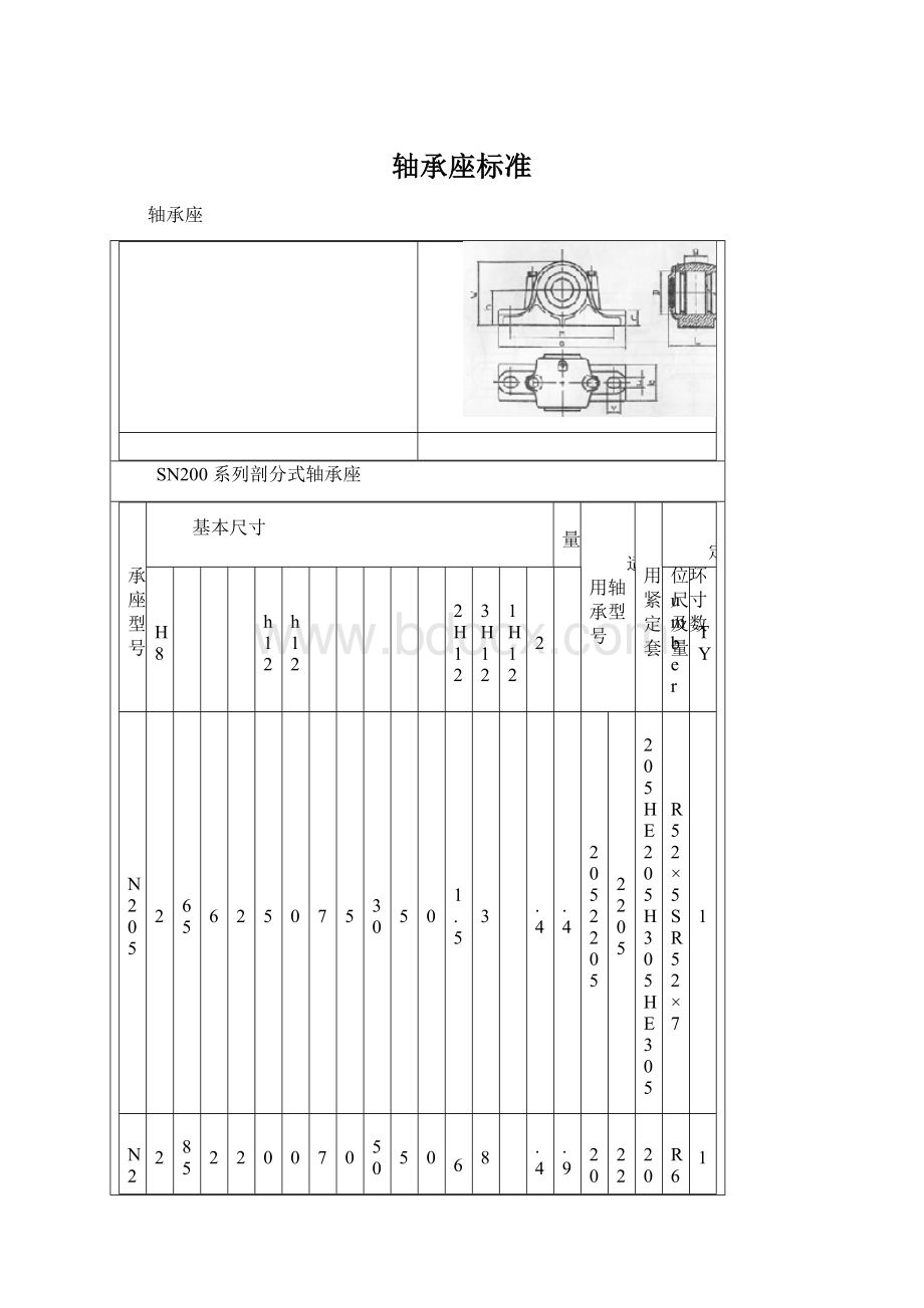 轴承座标准.docx_第1页