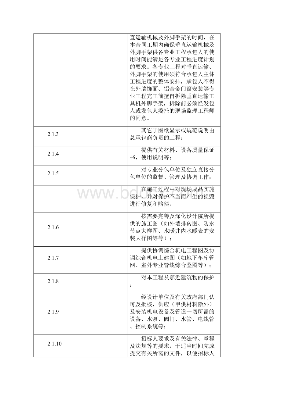 精装修土建总分包界面划分.docx_第2页