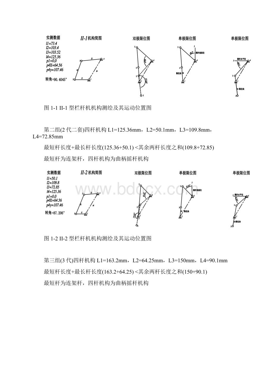 四连杆机运动学分析解读.docx_第2页