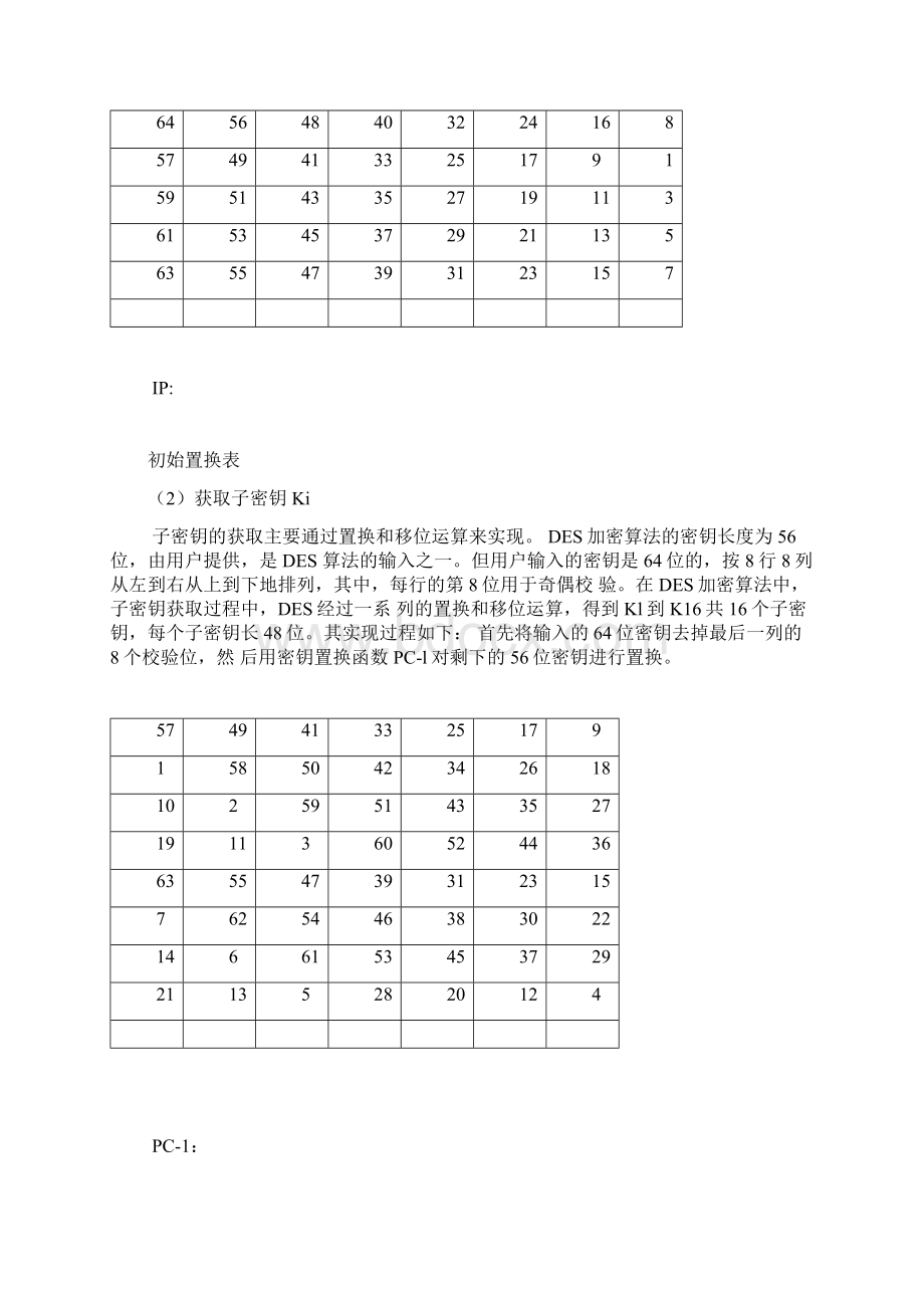 DES算法的实现及安全性分析.docx_第3页