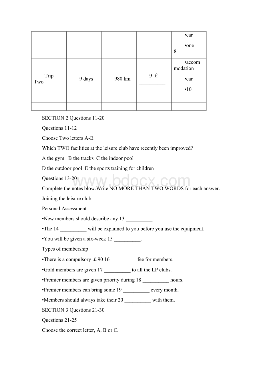 雅思10听力试题紧凑版资料.docx_第2页