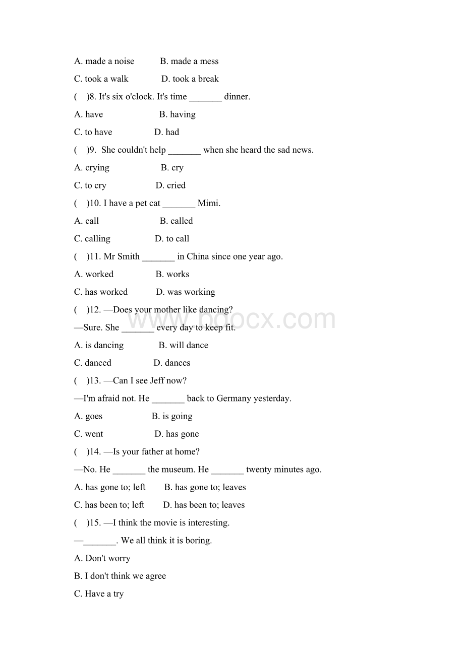 推荐K12学年八年级英语下册Module5Cartoonstories练习题新版外研版Word格式.docx_第2页