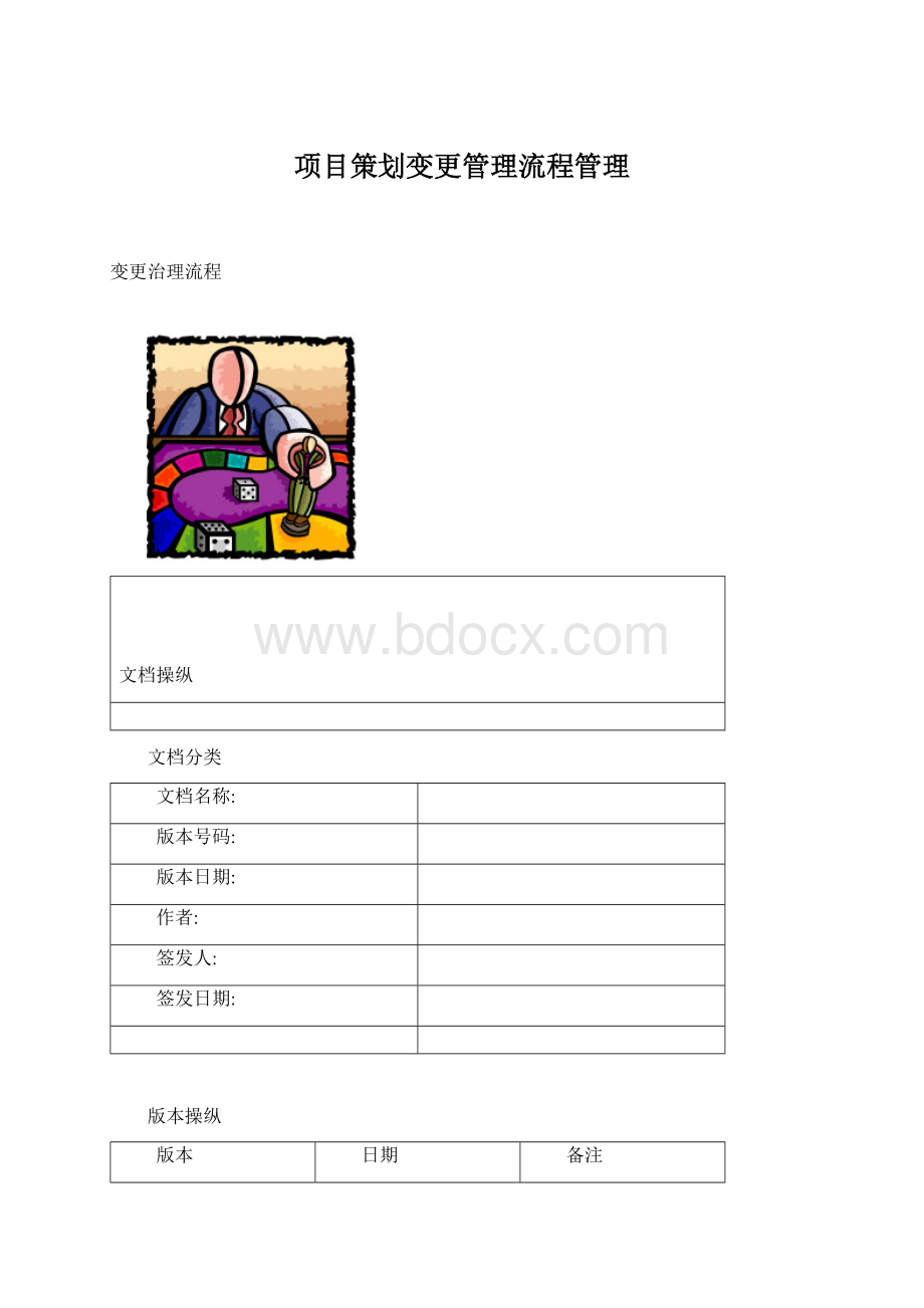 项目策划变更管理流程管理.docx