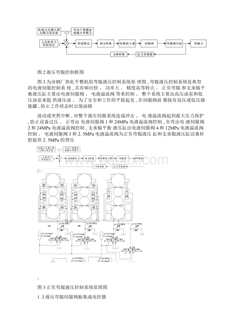 某钢厂热轧平整机组液压弯辊自动控制系统的研究解读.docx_第3页