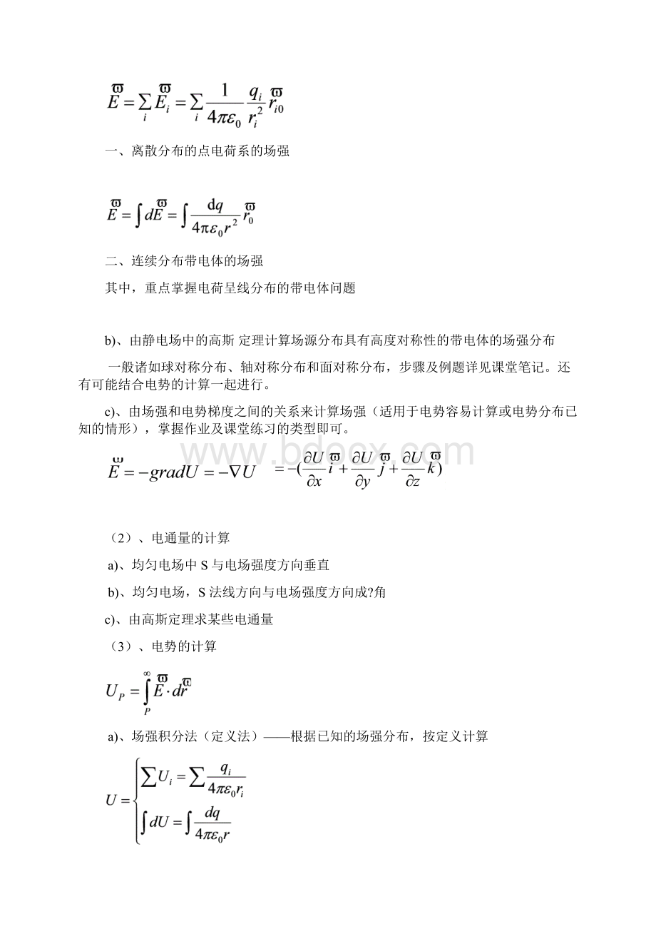 大学物理电磁学部分总结文档格式.docx_第2页