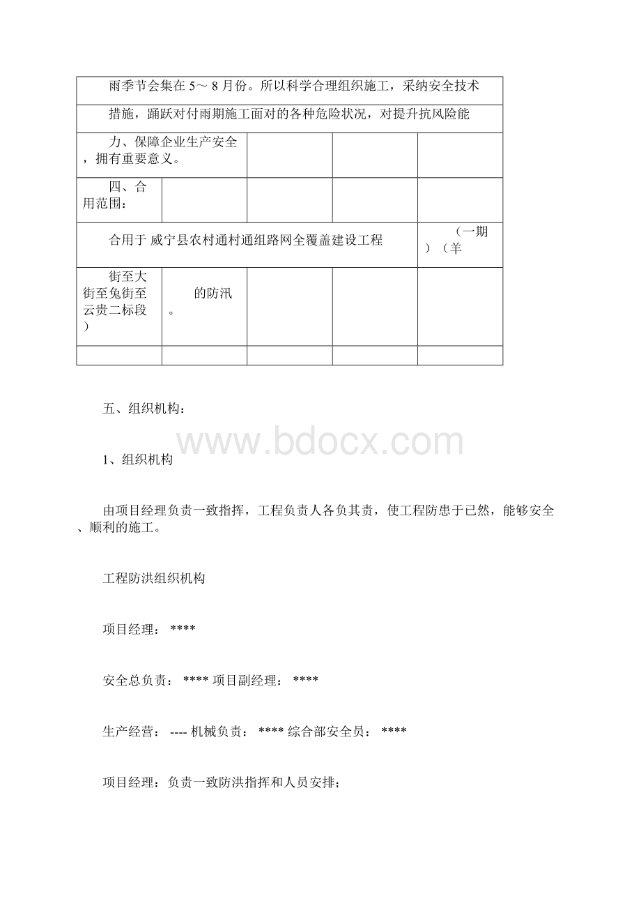 工程项目防汛减灾工作方案.docx_第3页