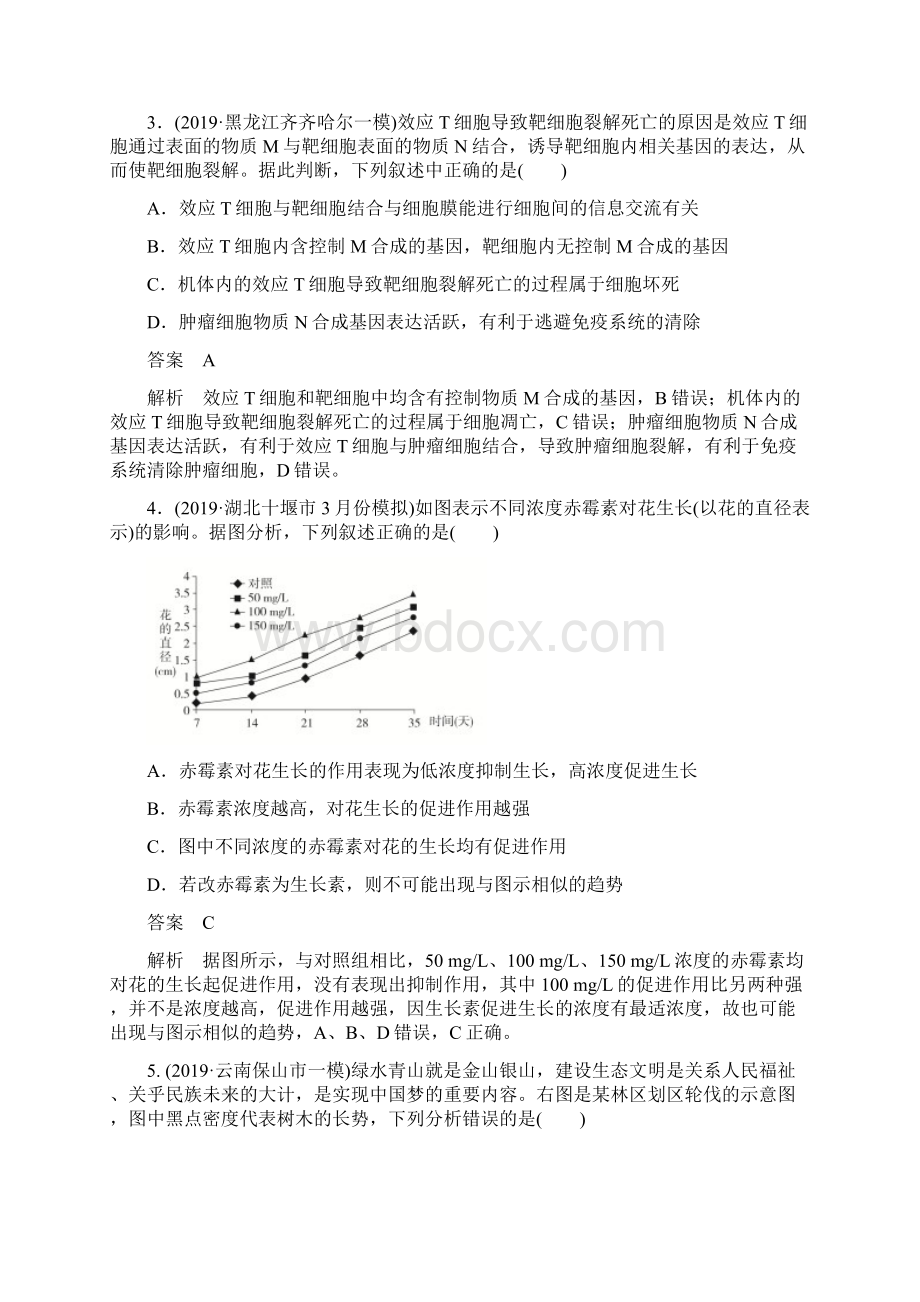 刷题11高考生物讲练试题高考仿真模拟卷二含高考模拟题.docx_第2页