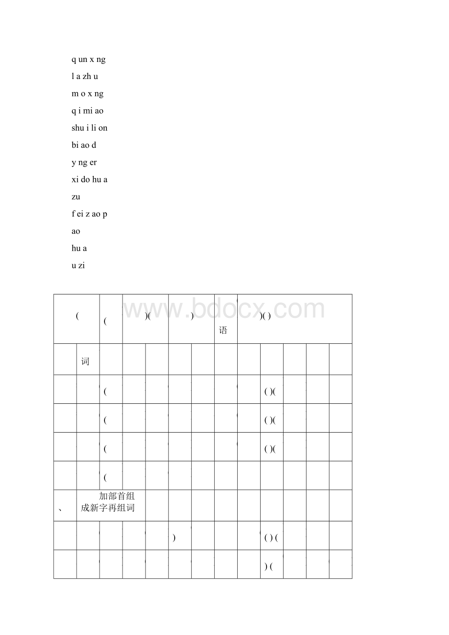 部编版三年级下册语文期末复习题汇编.docx_第3页