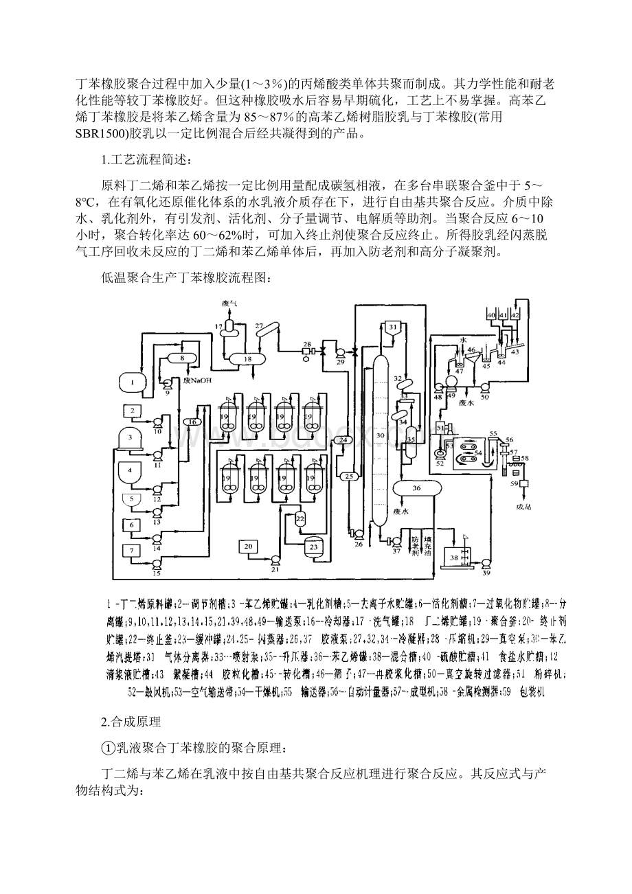 丁苯橡胶的生产工艺与技术路线.docx_第3页