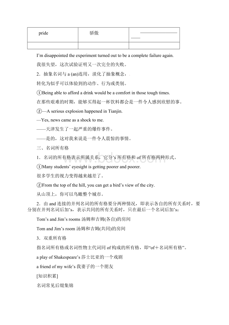 高考英语二轮专题复习名词与冠词导学案0507158doc.docx_第3页