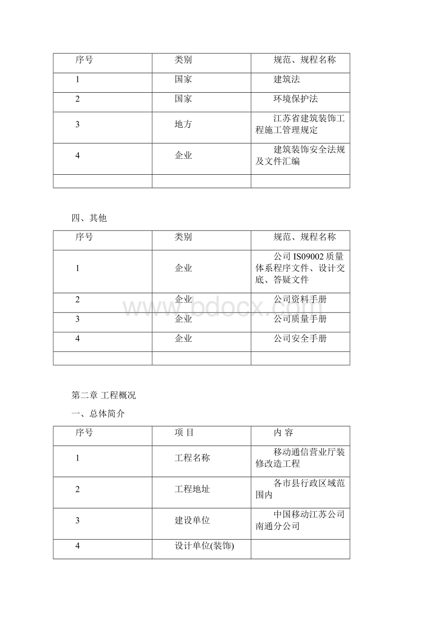 营业厅装修工程施工组织设计Word格式.docx_第2页