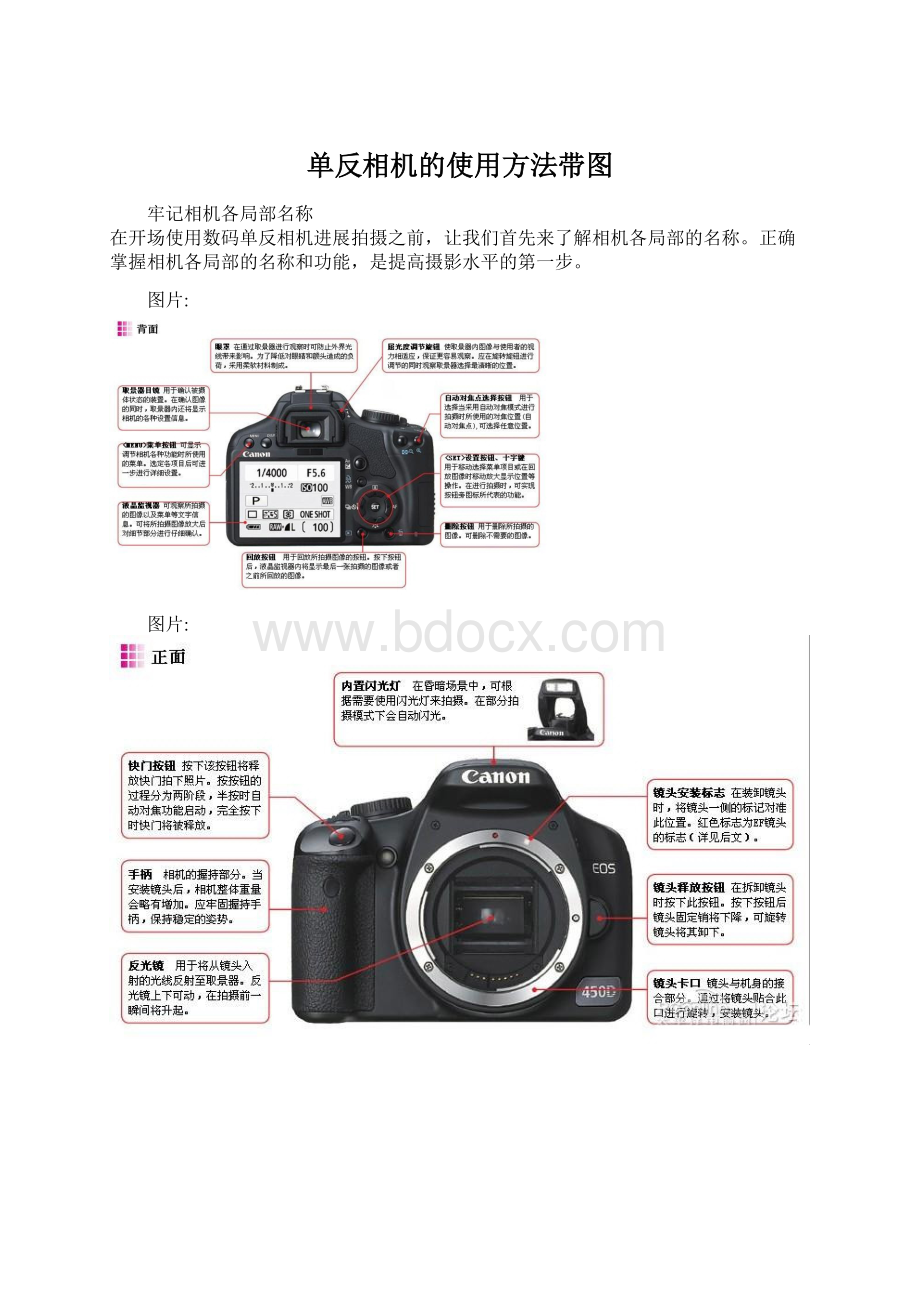 单反相机的使用方法带图.docx_第1页