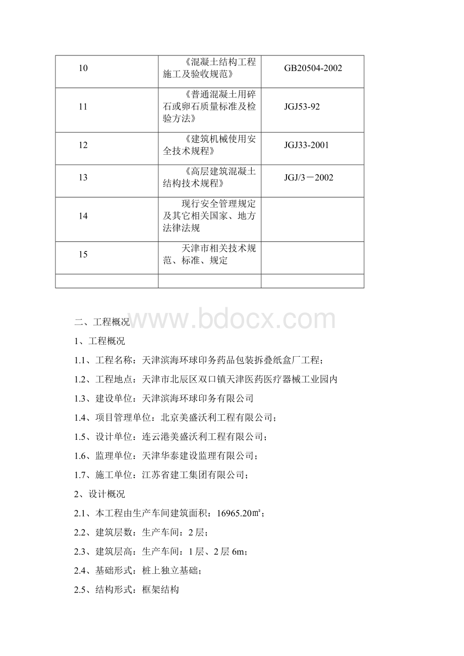 生产车间首层首层结构砼专项施工方案文档格式.docx_第2页