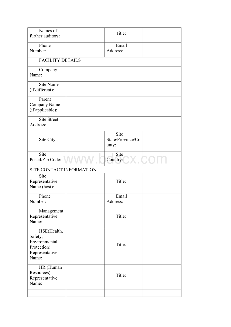 Full PSCI SAQAudit Report Template.docx_第2页