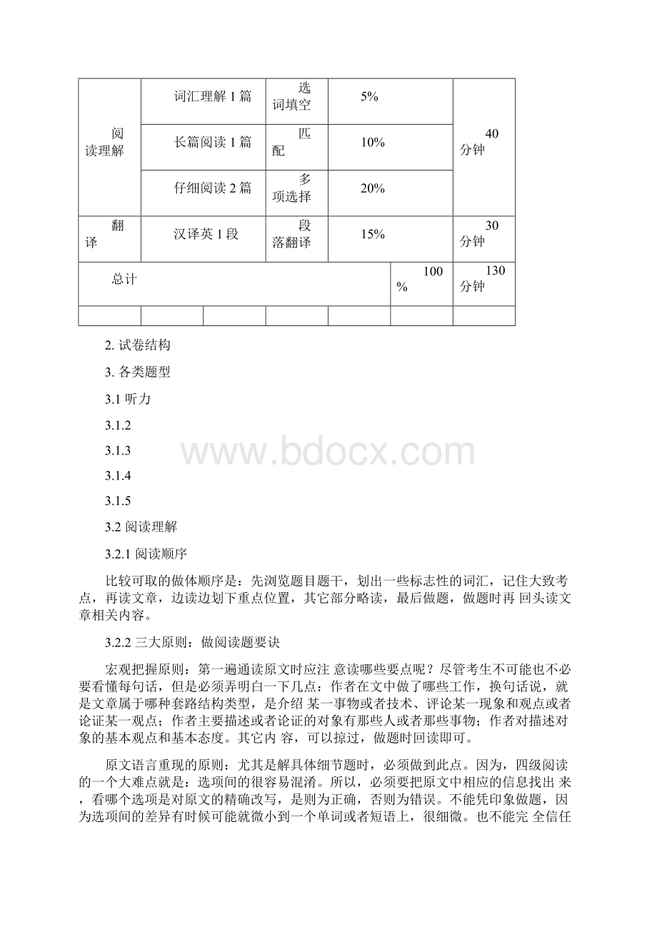 四级考试注意事项个人整理.docx_第2页