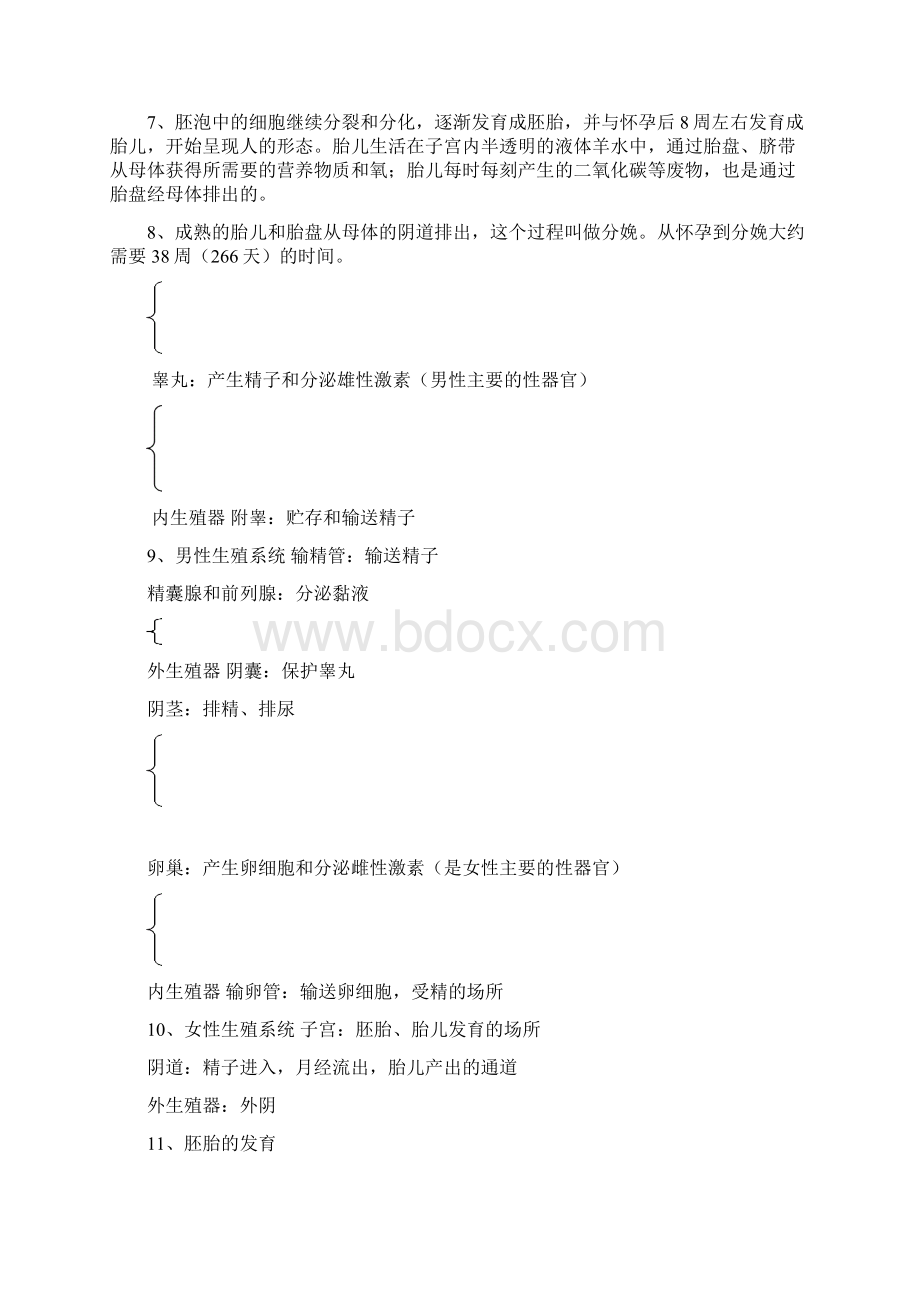 新人教版七年级生物下册复习总结.docx_第2页