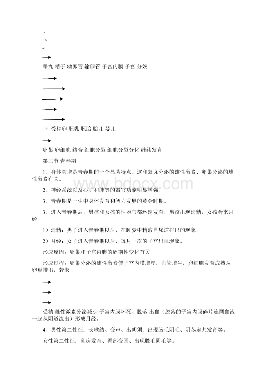 新人教版七年级生物下册复习总结.docx_第3页