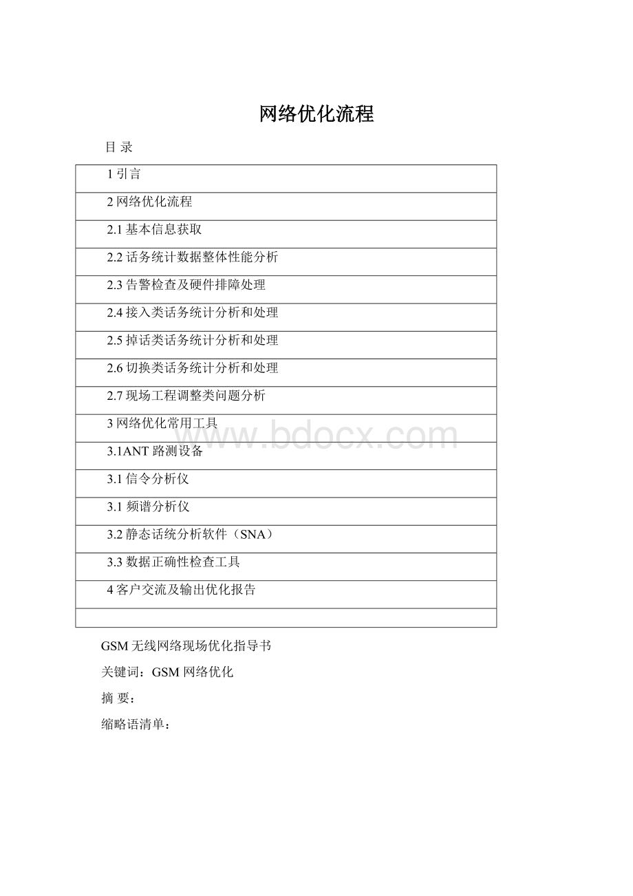 网络优化流程.docx_第1页