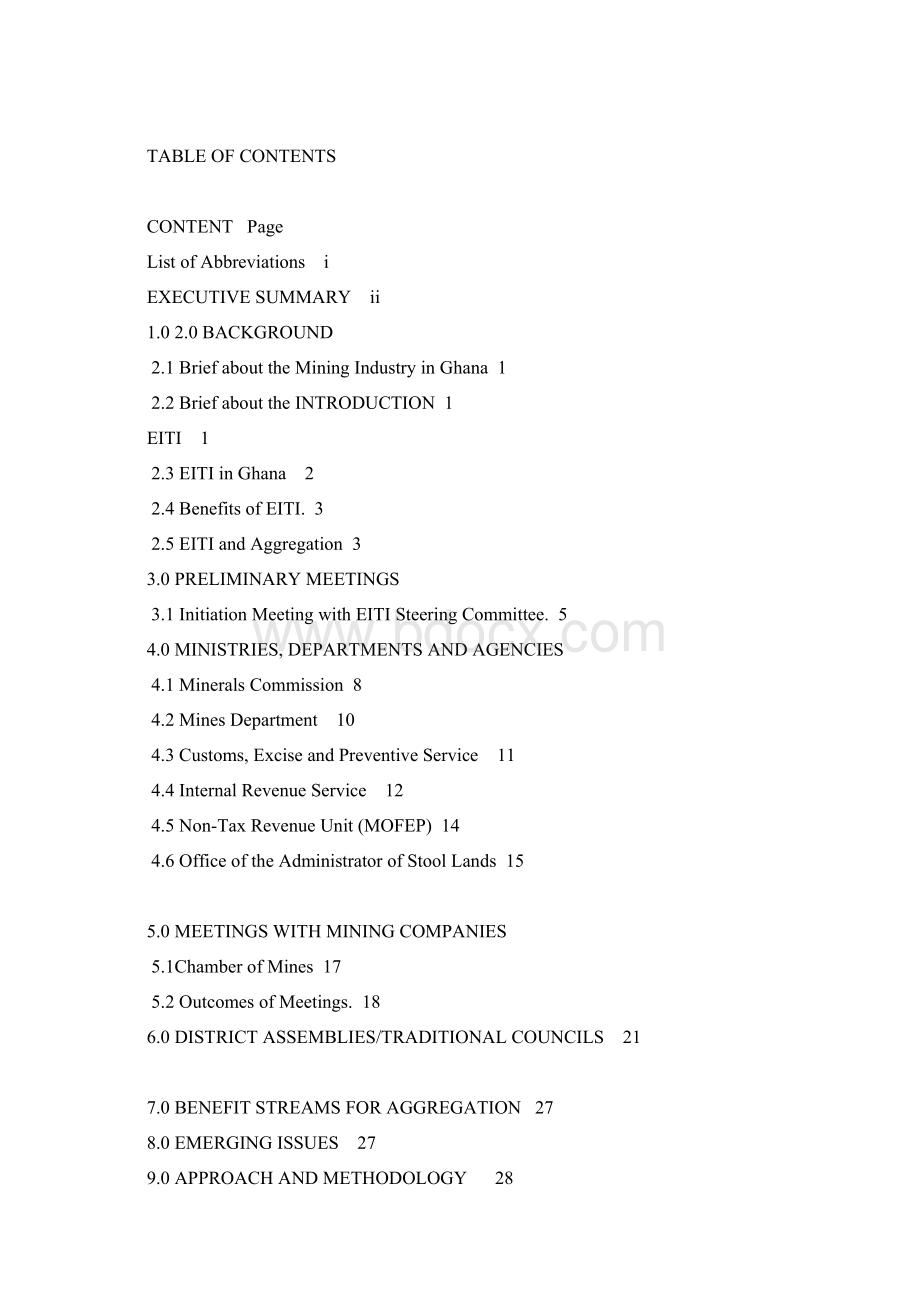 Inception reportAggregation of mining benefits in Ghana文档格式.docx_第2页