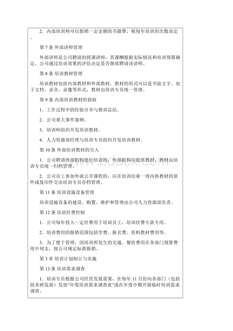 技术研发人员培训制度流程工具方案.docx_第2页