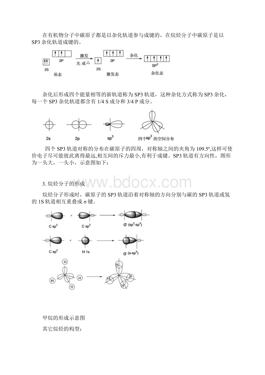 考研复习 有机化学 第二章 烷烃和环烷烃1.docx_第3页