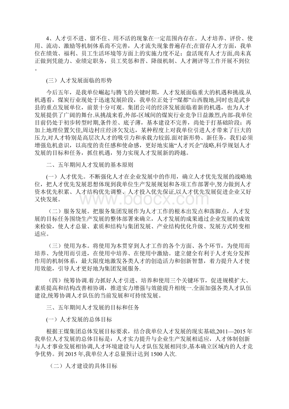 五年人才发展规划.docx_第2页