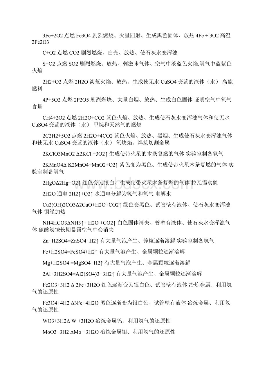 离子颜色汇总及常见化学反应现象.docx_第2页