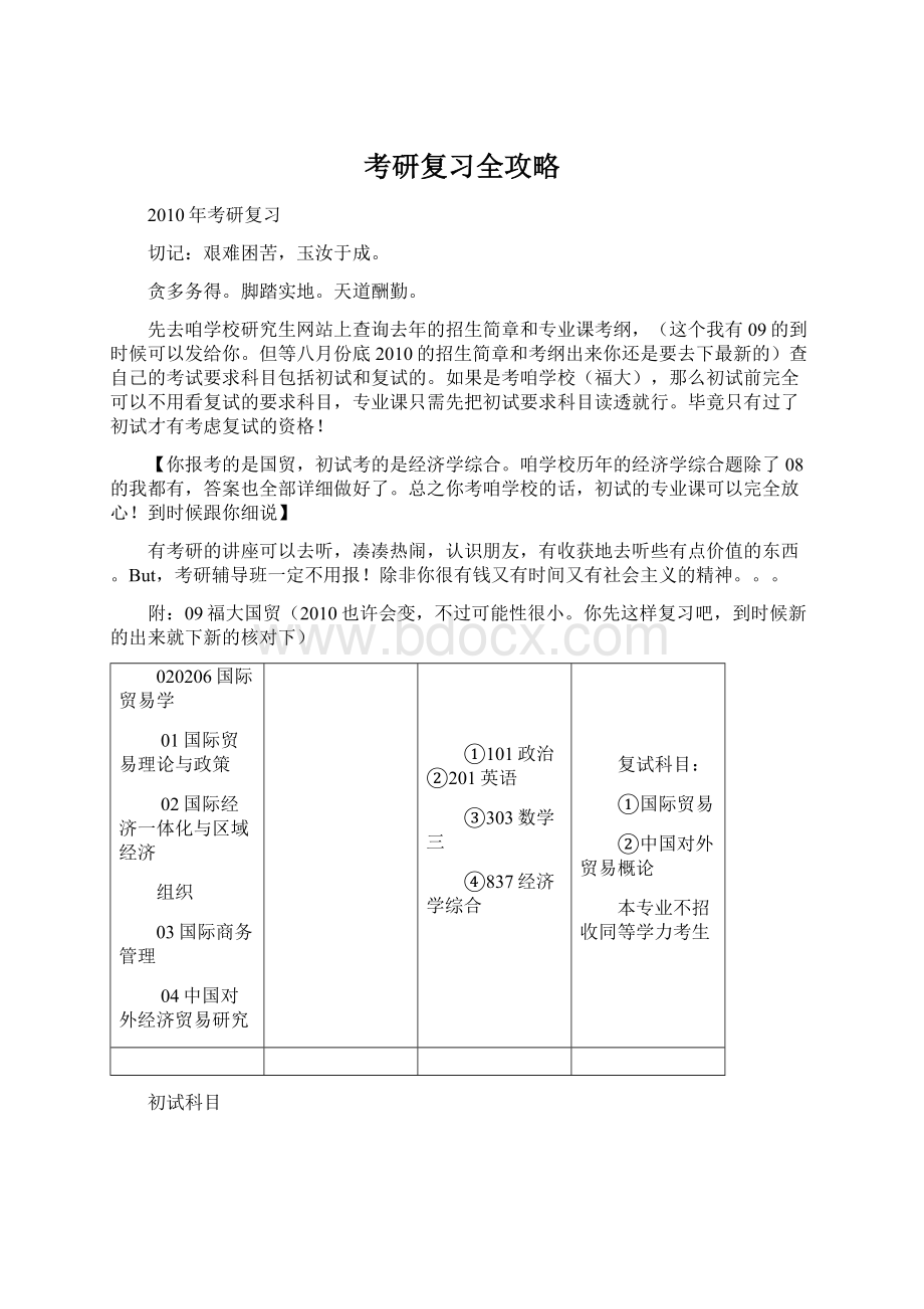 考研复习全攻略Word格式.docx_第1页