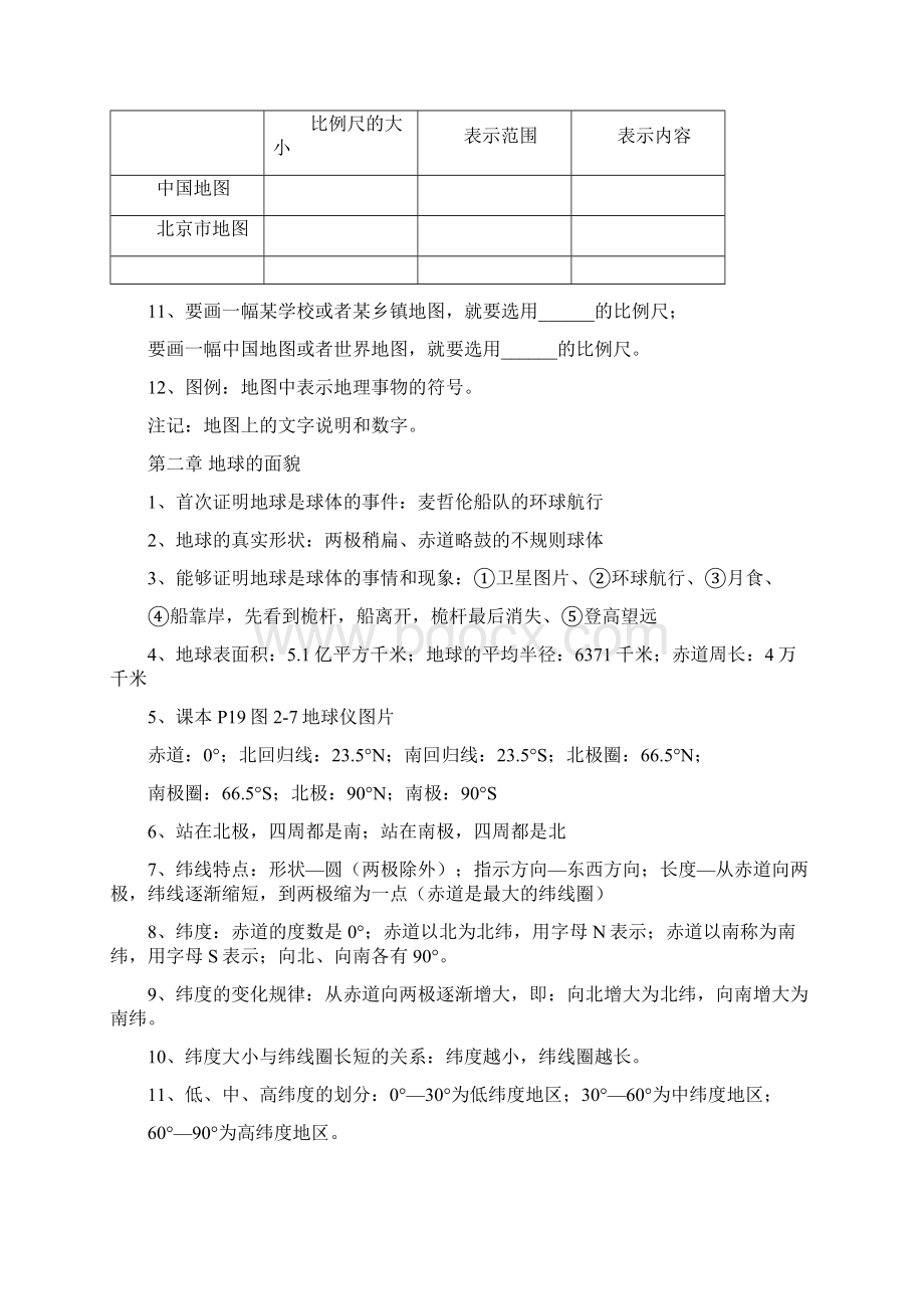 湘教版七年级地理上册知识点总结精选文档Word文档下载推荐.docx_第3页