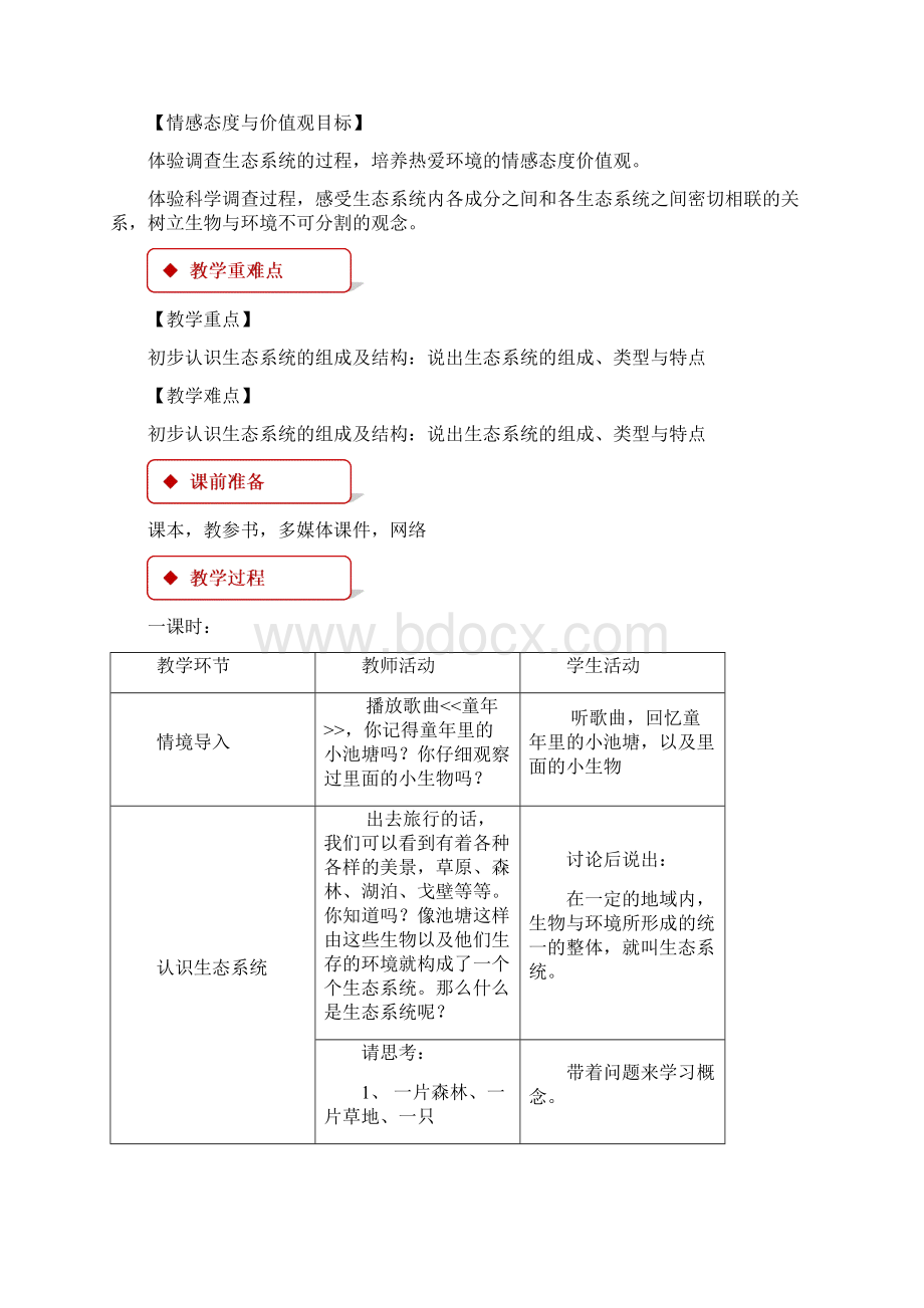 教学设计《 多种多样的生态系统》苏科.docx_第2页