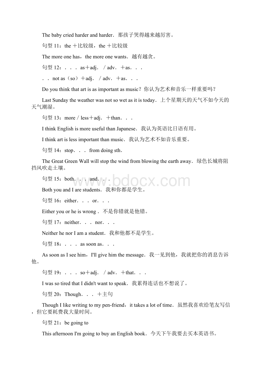 中考作文常用句型Word文档格式.docx_第2页