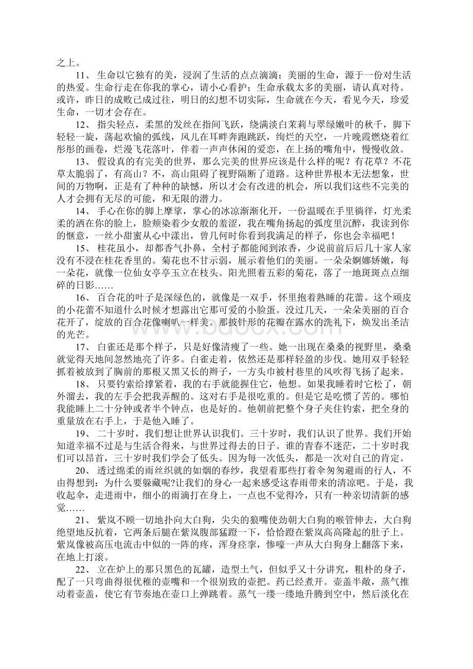 作文白雪公主的好句文档格式.docx_第3页