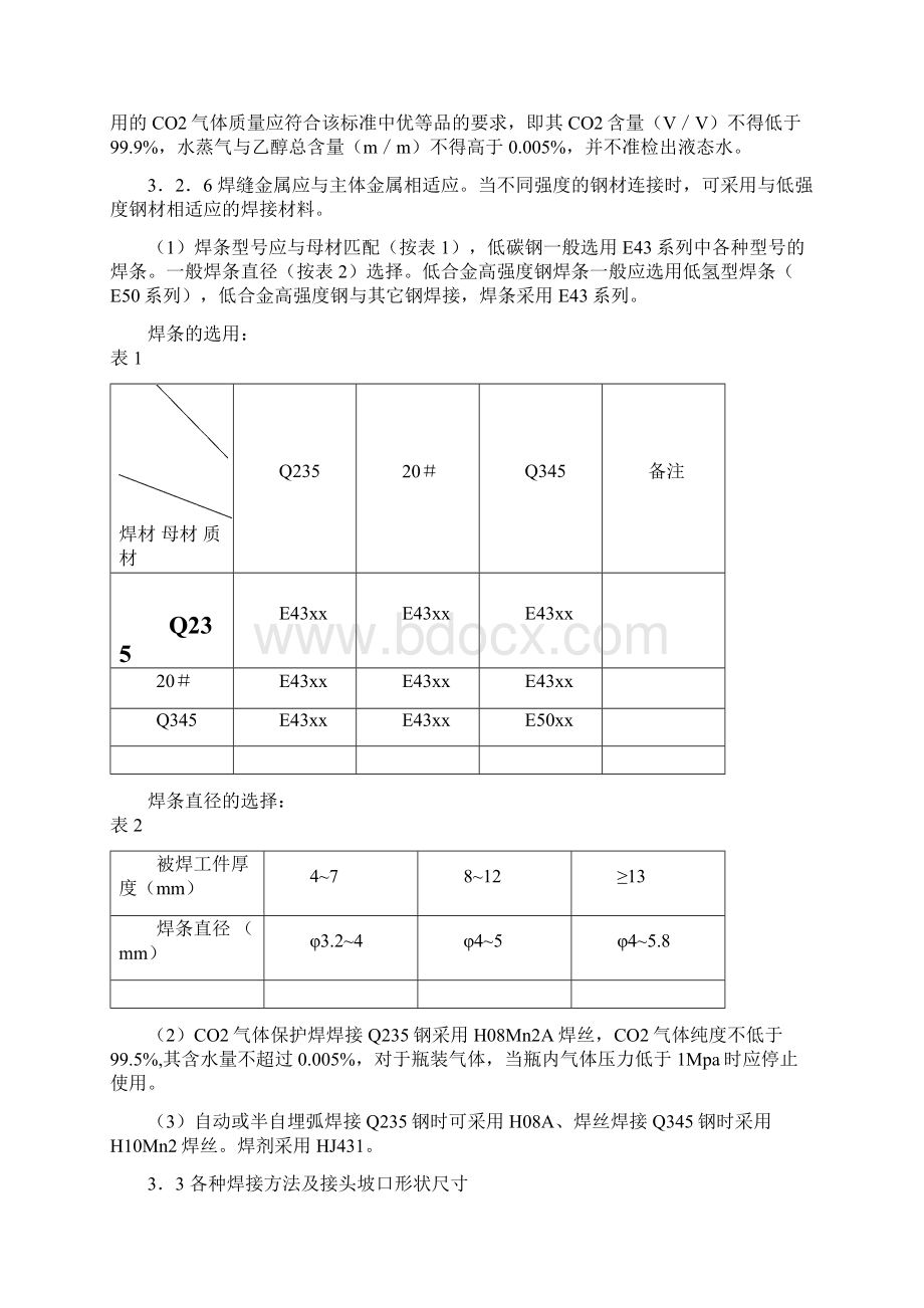 焊接工艺规范及操作规程附焊接作业安全规定.docx_第2页