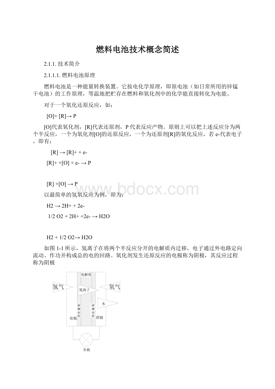 燃料电池技术概念简述Word格式.docx_第1页