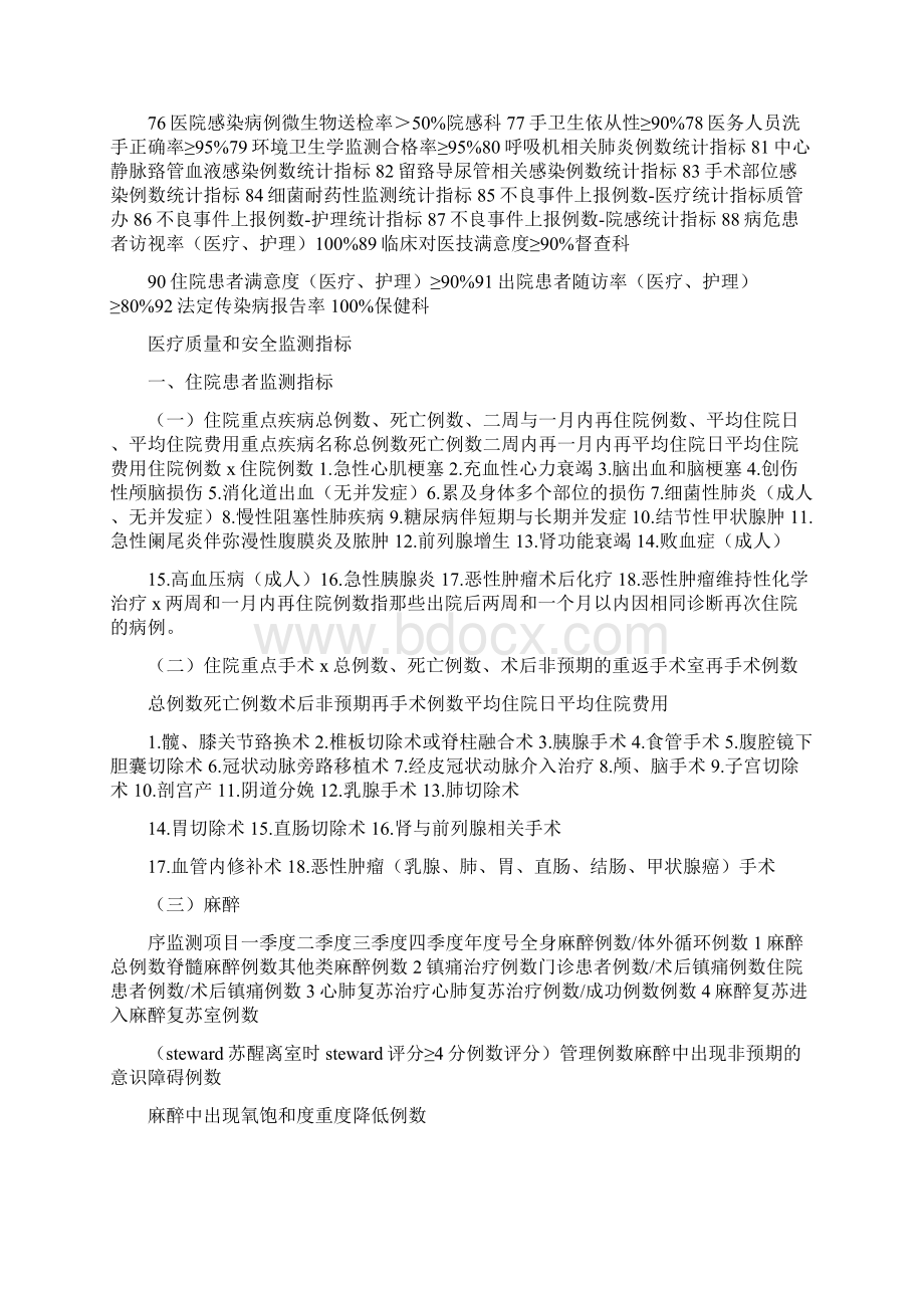 《医疗质量控制指标二甲评审》.docx_第2页