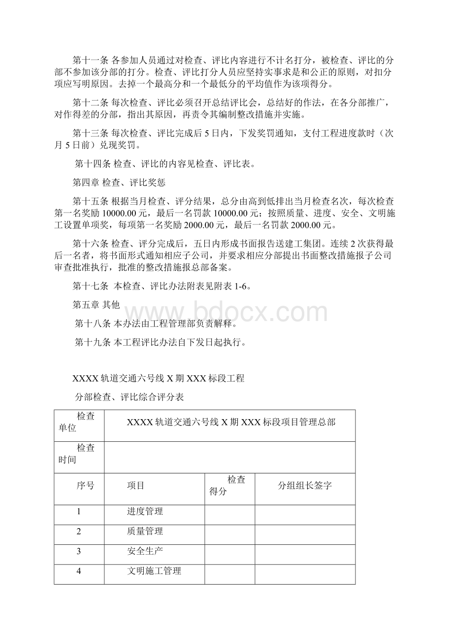 检查评比办法代附表Word下载.docx_第2页