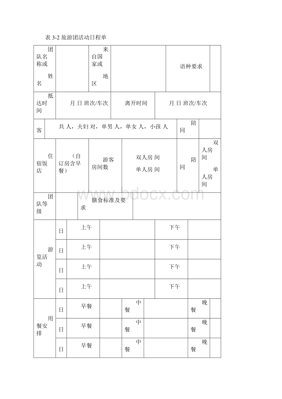 标题第三章地陪陪同导游员实务第一节接团前的准备工作Word格式文档下载.docx_第2页