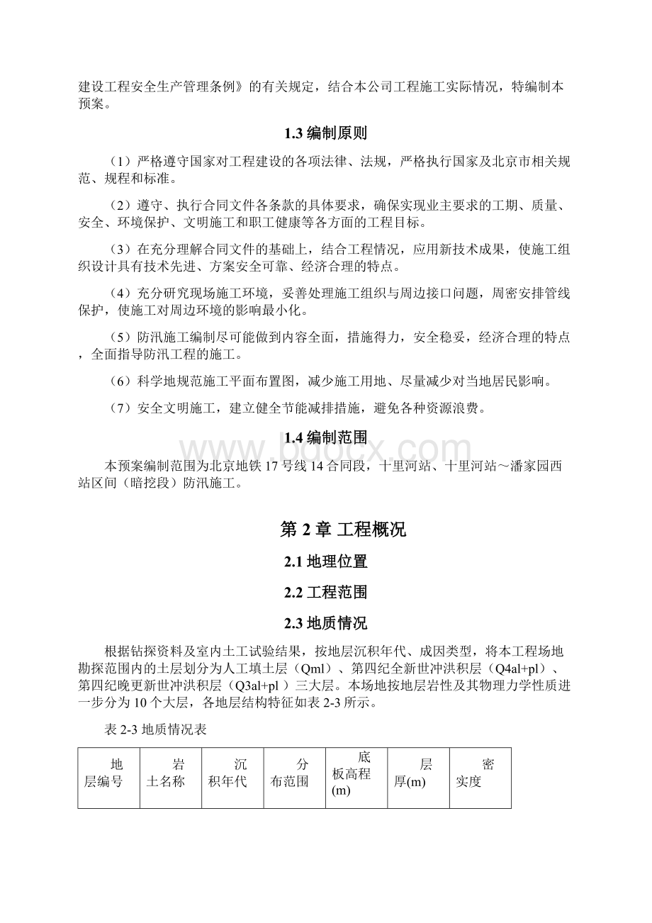 防汛应急预案文档格式.docx_第2页