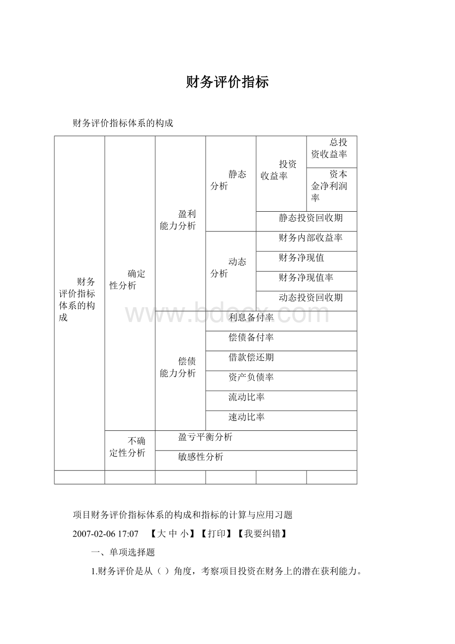 财务评价指标.docx_第1页